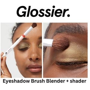 NEW Glossier Blending + Shading Eyeshadow Brush